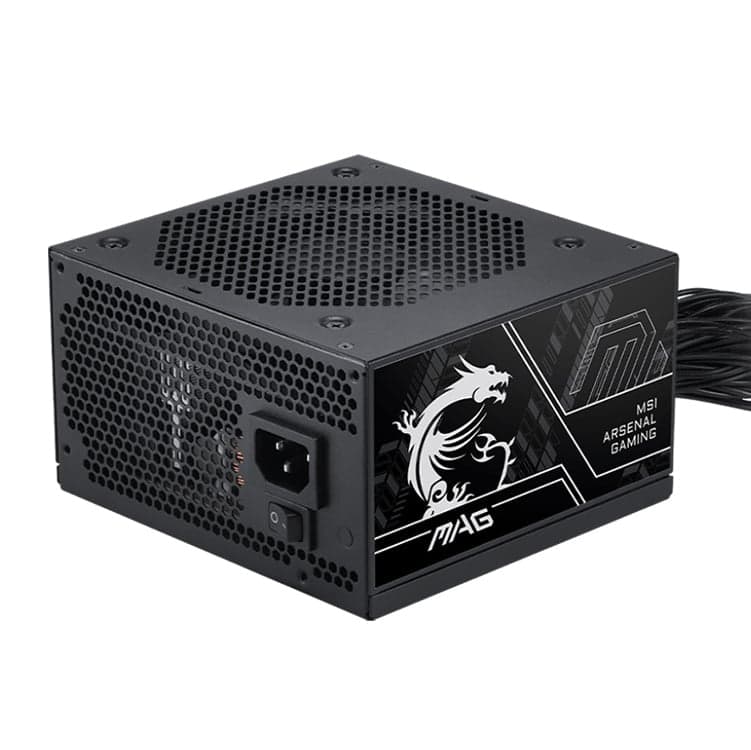 Nguồn máy tính Msi MAG A750BN 80 Plus Bronze Pcie 5 III | Non Modular, ATX