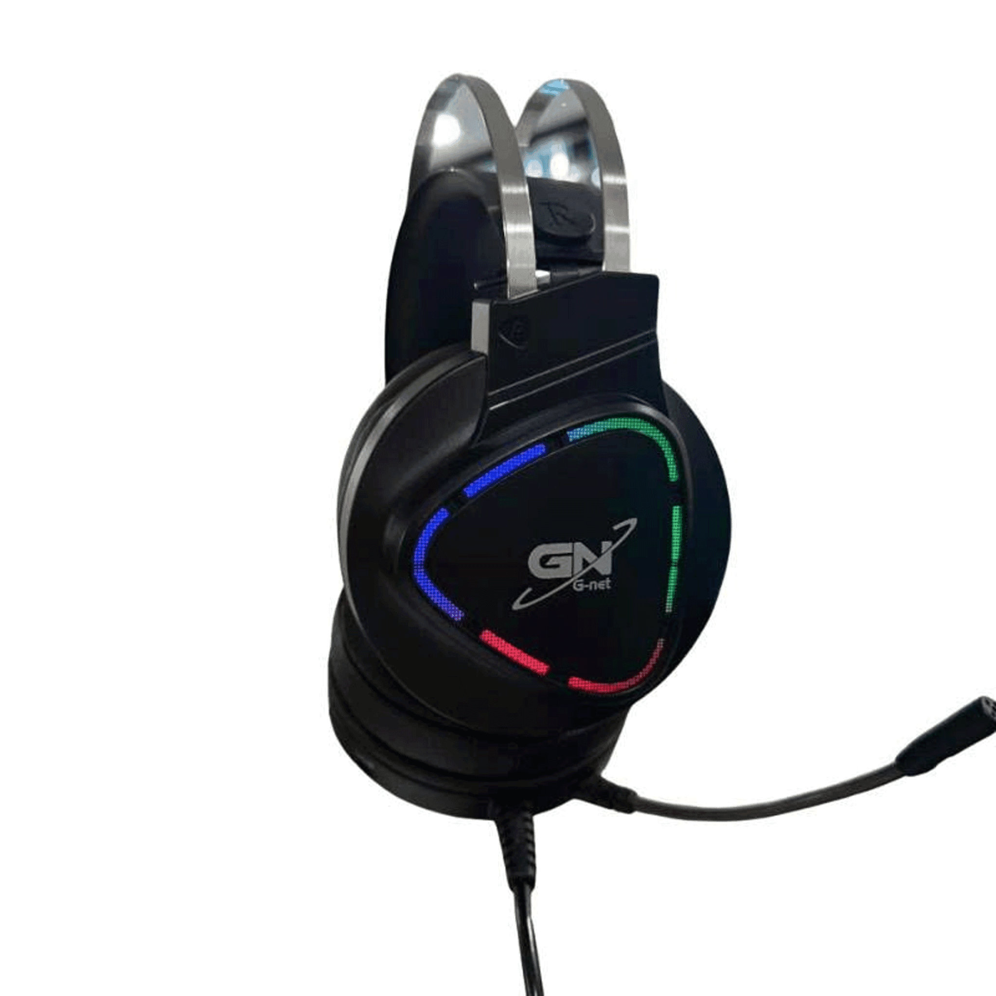 Tai nghe Gaming Gnet GH106 | Có dây, Over Ear, RGB, Đen