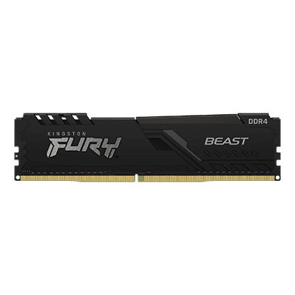 RAM PC Kingston Fury Beast 16GB DDR4 Black | (1x16GB), 3200MHz, Intel/AMD KF432C16BB1/16WP