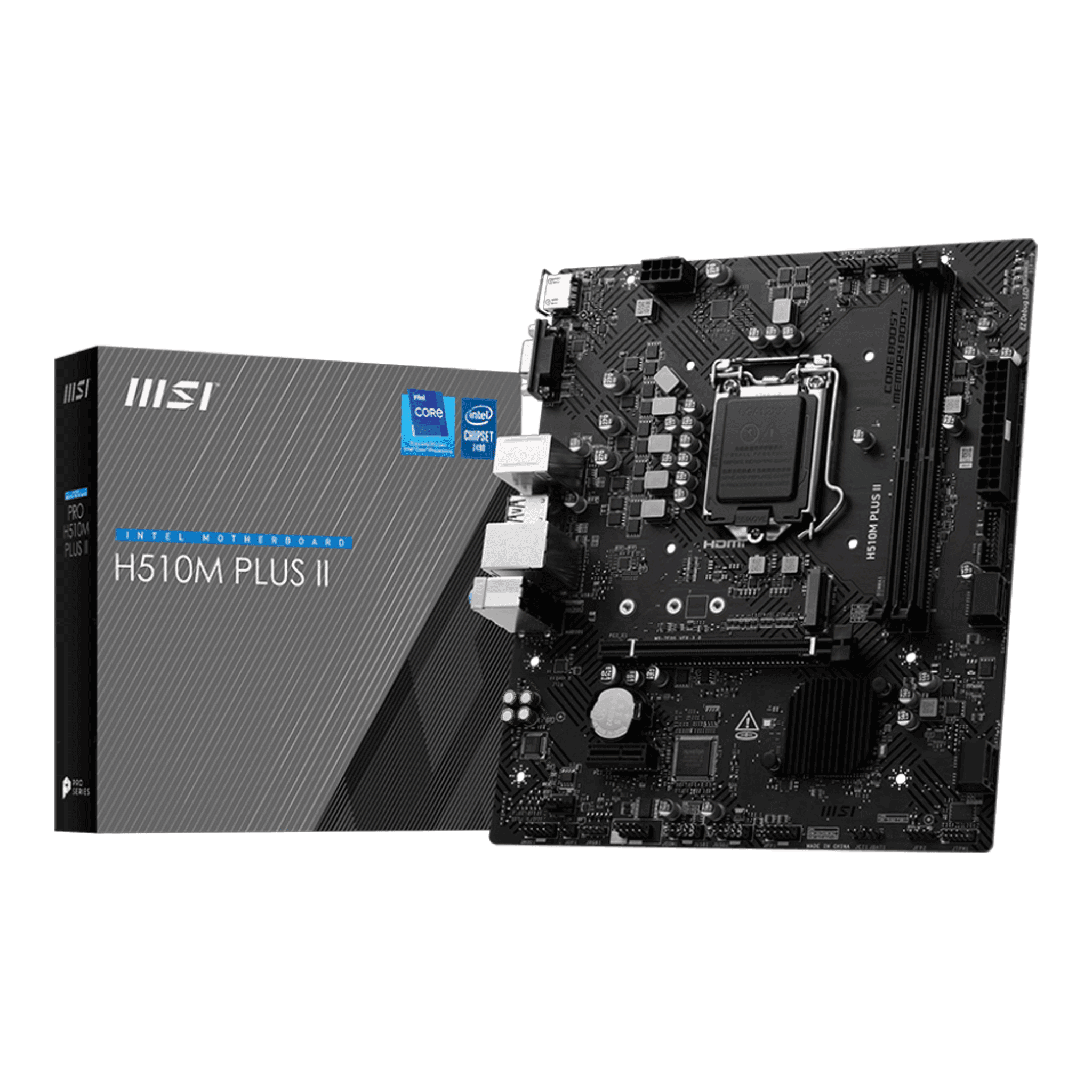 Mainboard MSI H510M-Plus II DDR4 | LGA 1200, mATX, 2 khe RAM