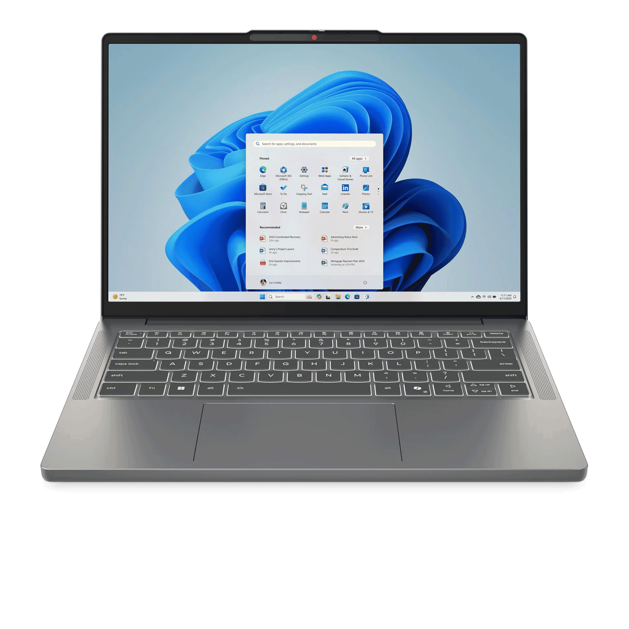 Laptop Lenovo Ideapad Slim 3 14IRH10 | i5 13420H, 16GB DDR5, SSD 512GB, 14" WUXGA_OLED, Win 11, Xám (83K0000BVN)