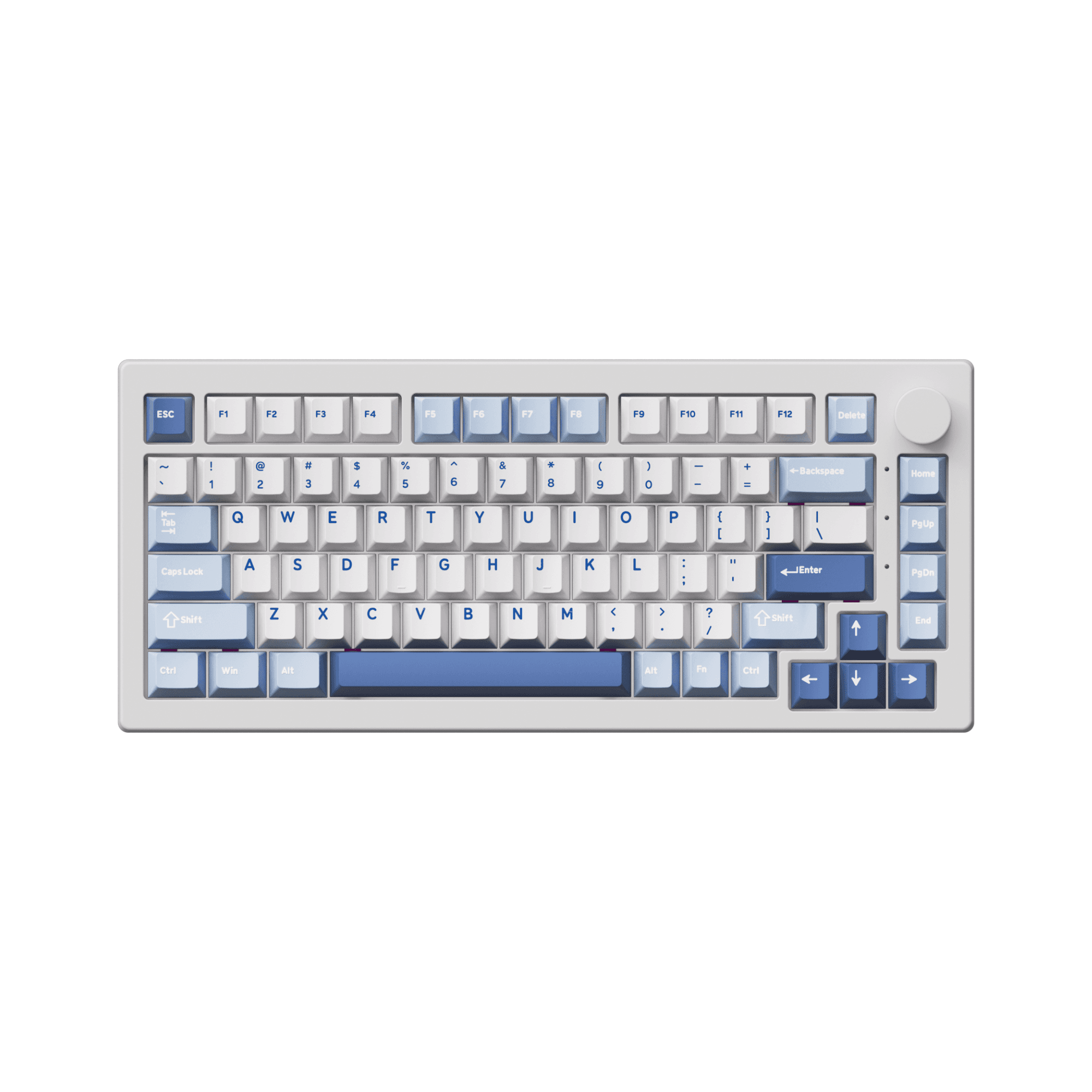 Bàn phím cơ gaming AKKO 5075 V3 IceFlow | Không dây, 75%, Akko V3 Piano Switch