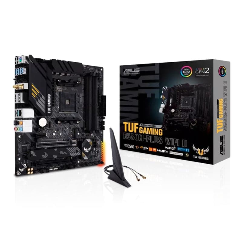 Mainboard (AMD) ASUS TUF GAMING B550M-PLUS WIFI II | AM4, mATX, 4 khe DDR4