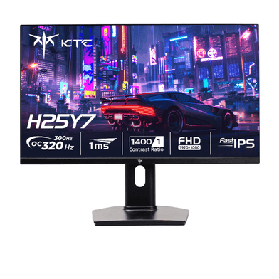 Màn hình Gaming KTC H25Y7 | 24.5 inch, FHD, 300Hz OC, Fast IPS, OC 320Hz