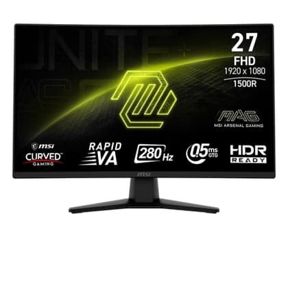Màn hình Gaming MSI MAG 274CXF | 27 inch, FHD, 280Hz, VA