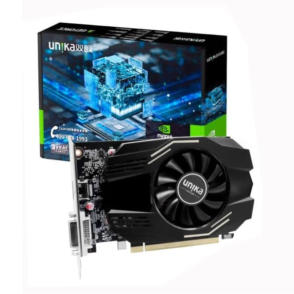 Card màn hình NVIDIA GeForce GT 1030 UNIKA 4GD4 V3 | 4GB DDR4, 64-bit, 1 Fan