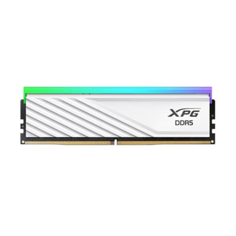 RAM PC XPG Lancer Blade 16GB RGB DDR5 White | (1x16GB), 6000MHz, Intel/AMD