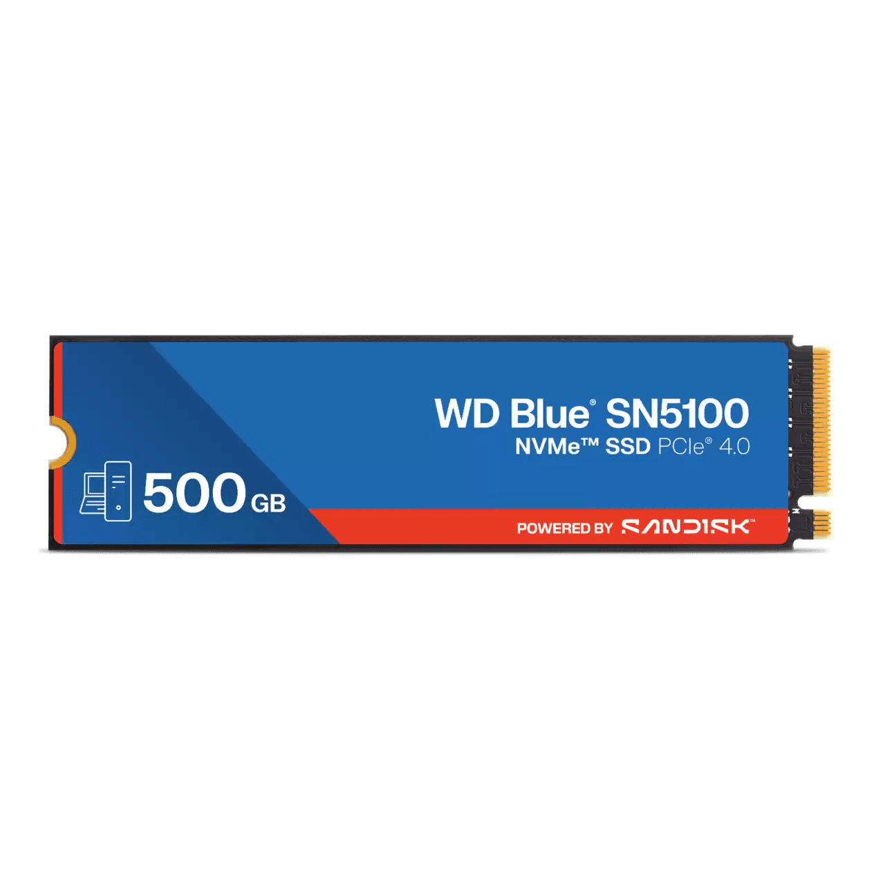 Ổ cứng SSD Western Digital Blue SN5100 500GB | PCIe Gen4 x4 NVMe, M.2 2280 (WDS500G5B0E)
