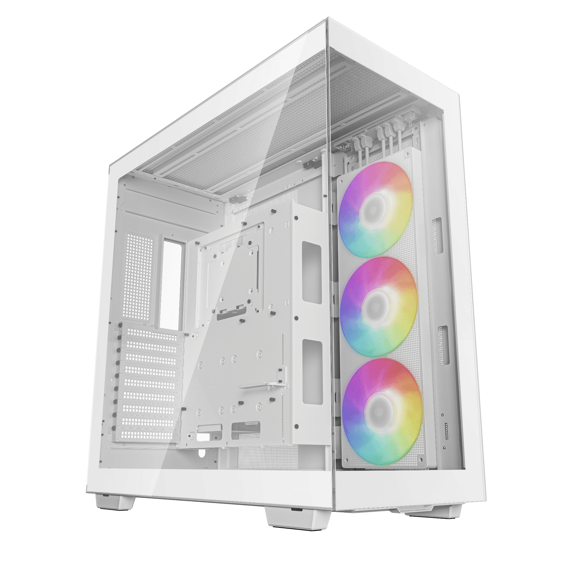 Thùng máy Deepcool CH780 WH - Trắng | E-ATX, sẵn 3 fan ARGB 140