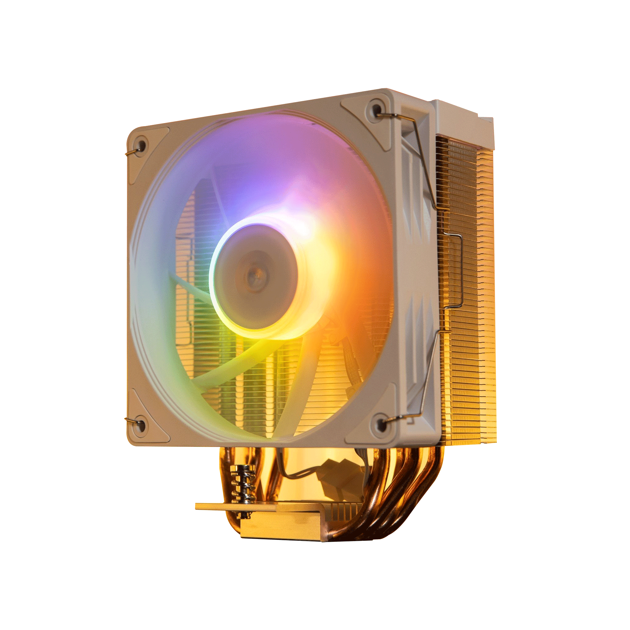 Tản nhiệt khí Leopard K400 White | RGB, Trắng