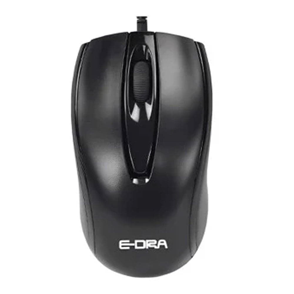 Chuột gaming EDRA EM601 V2 | Có dây, 1600 DPI, Đen