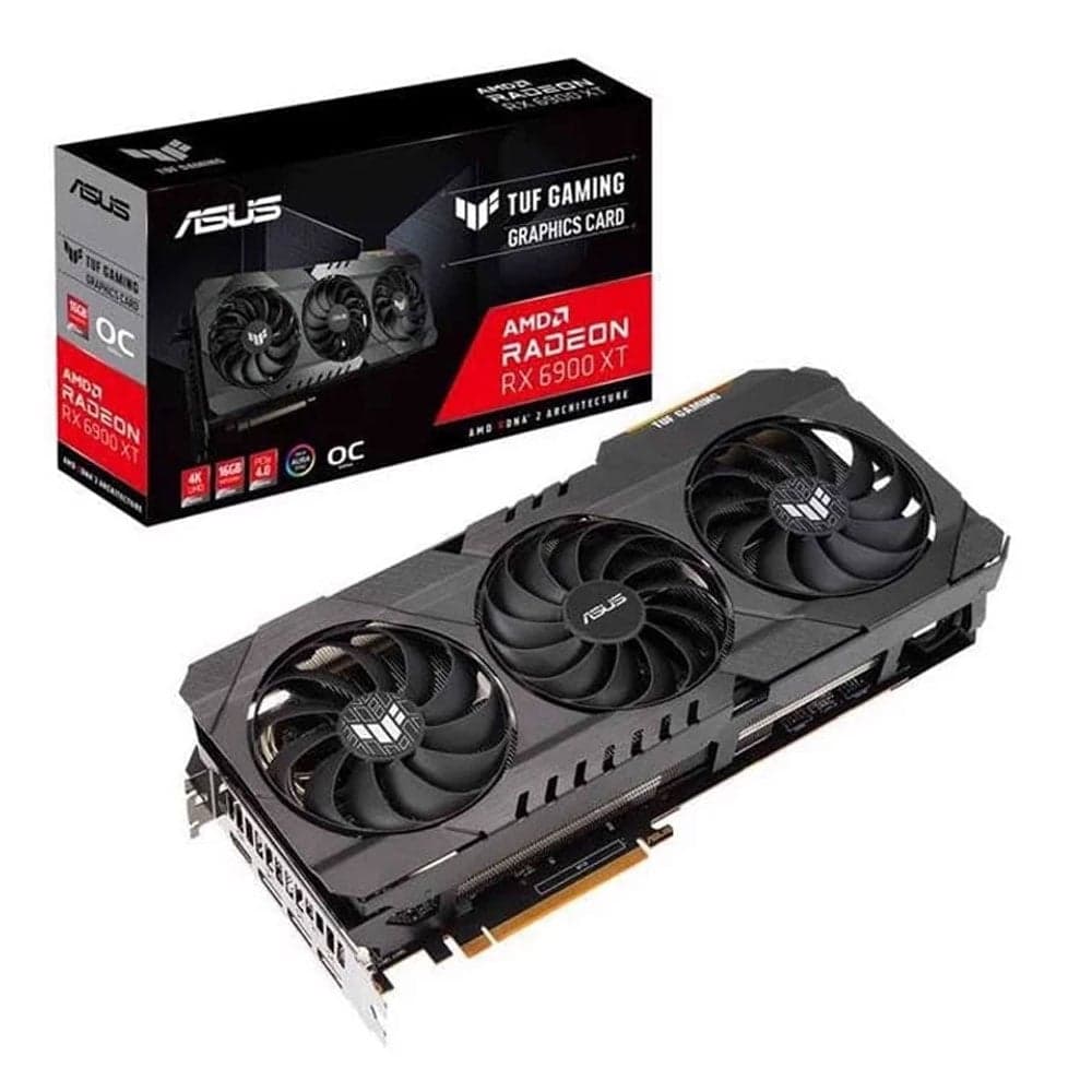 Card màn hình AMD Radeon RX 6900 XT ASUS TUF Gaming OC | 16GB GDDR6, 5120 SP, 850W