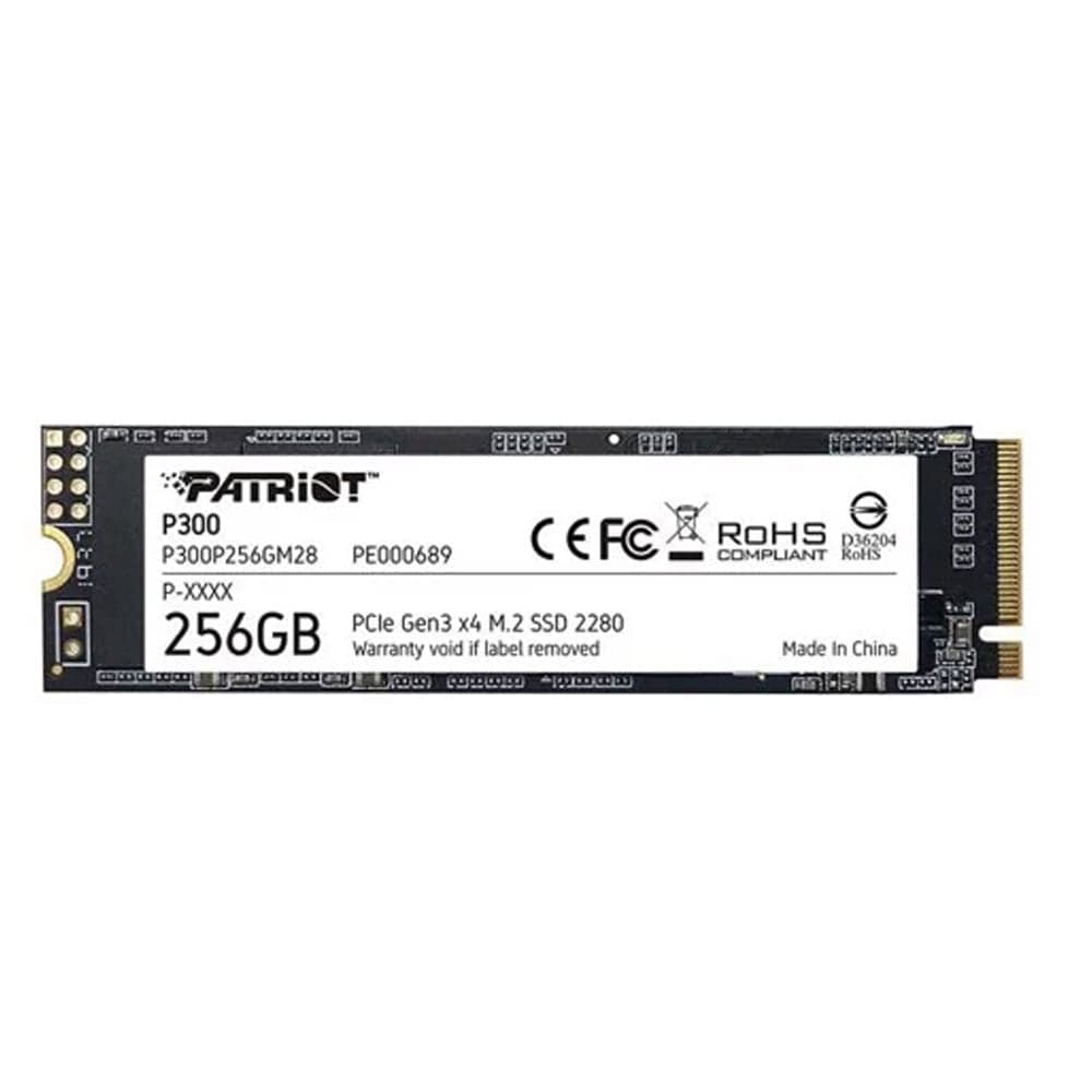 Ổ cứng SSD Patriot P300 256GB | PCIe Gen3 x4 NVMe, M.2 2280 (P300P256GM28)