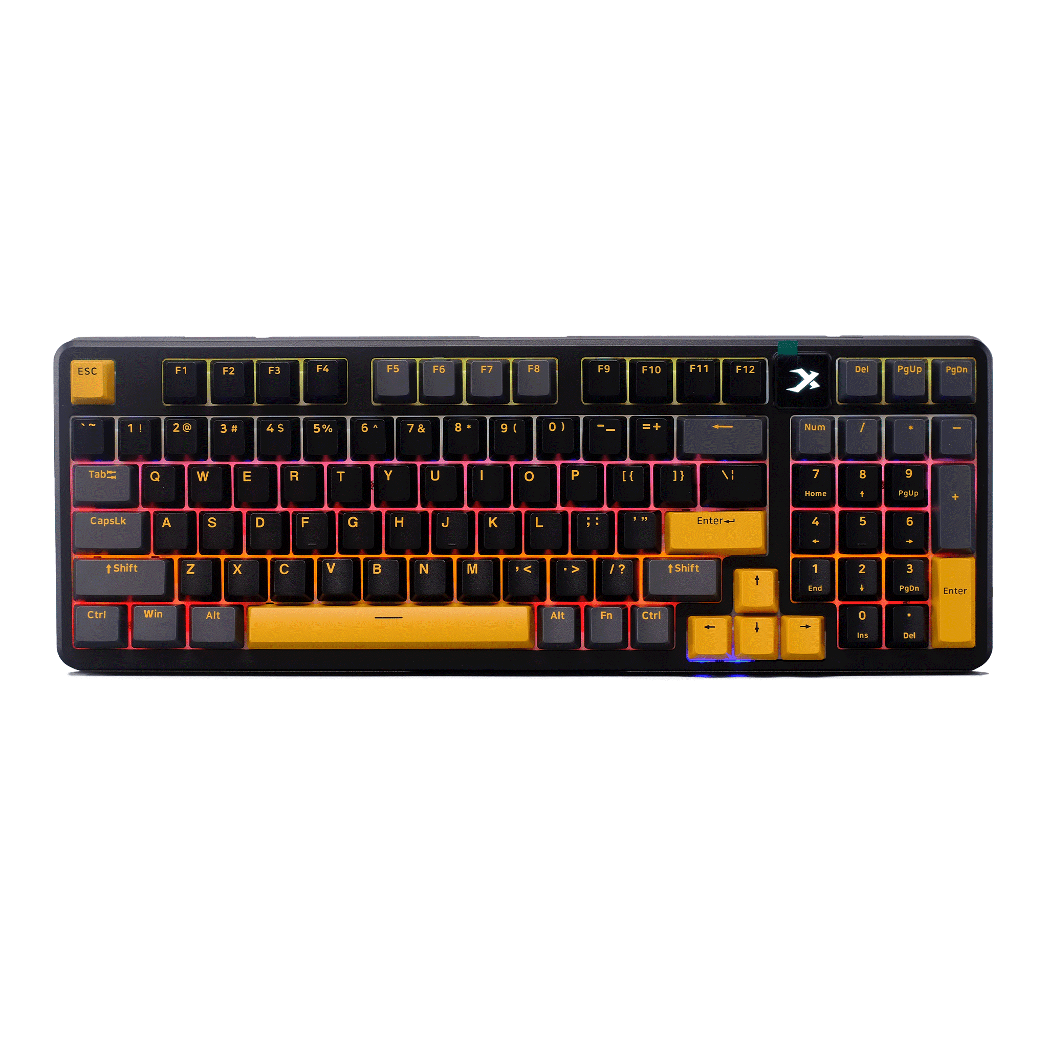 Bàn phím cơ gaming Xiberia XS980 | Có dây, Fullsize, Optical Switch, RGB, Black