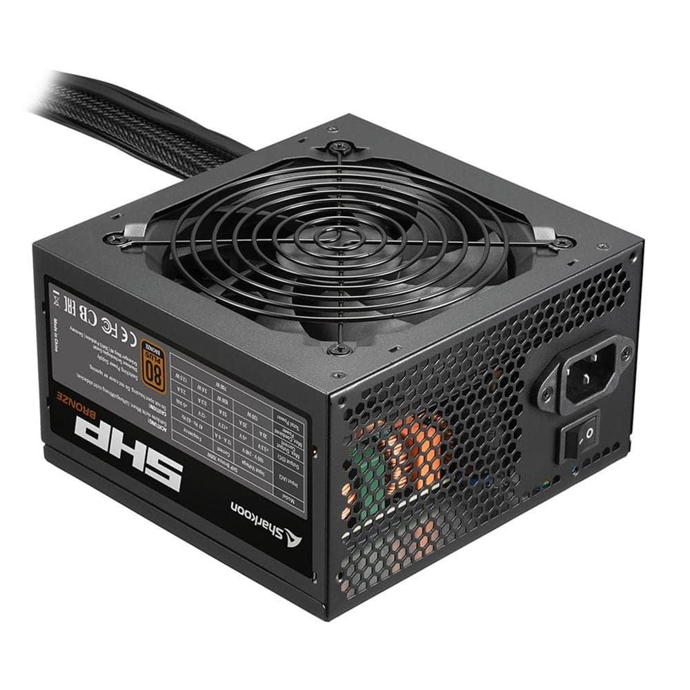 Nguồn máy tính Sharkoon SHP Bronze 700W | Non Modular, ATX