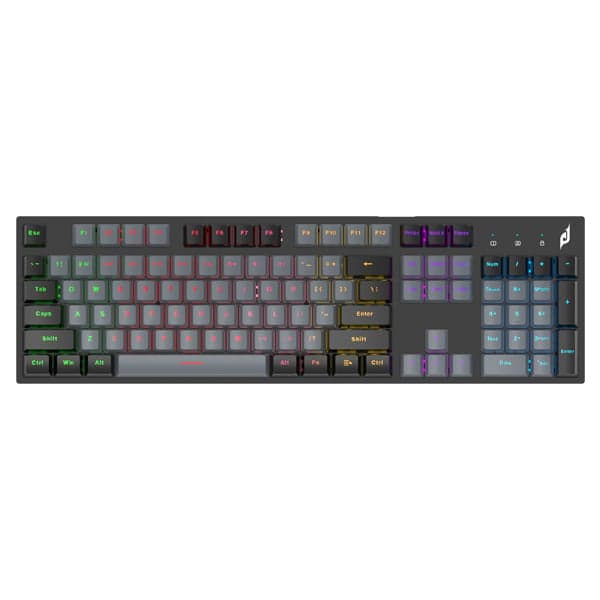 Bàn phím cơ gaming E-Dra EK315X | Có dây, Fullsize, Optical Switch, RGB, Black/Gray