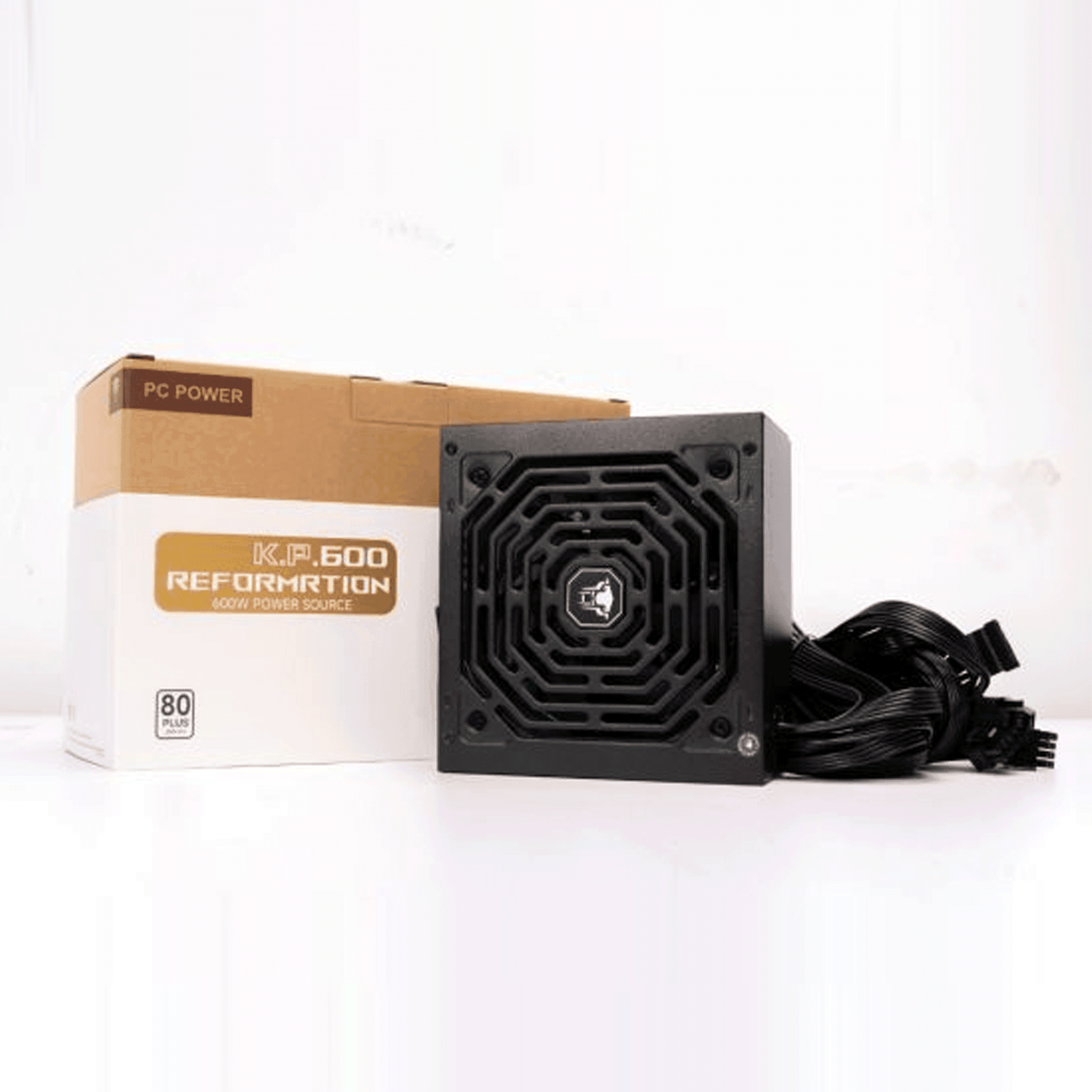 Nguồn máy tính LeoPard KP600 (CST 600W) (80 Plus White) | Non Modular, ATX