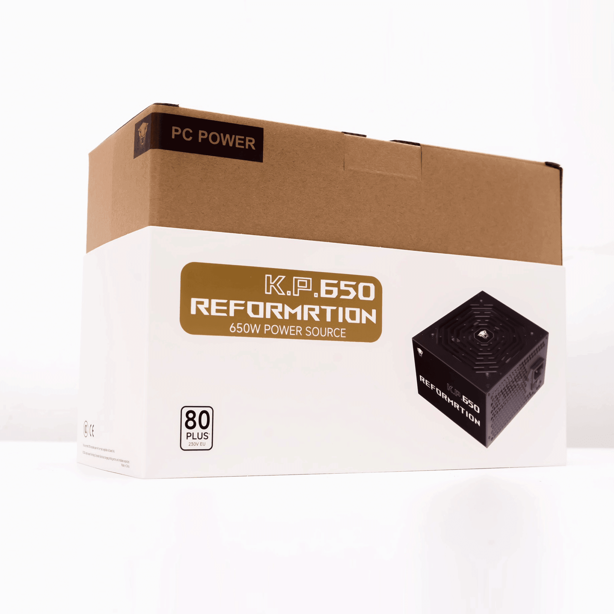 Nguồn máy tính Leopard Kp650 (Cst 650W) (80 Plus white) | Non Modular, ATX