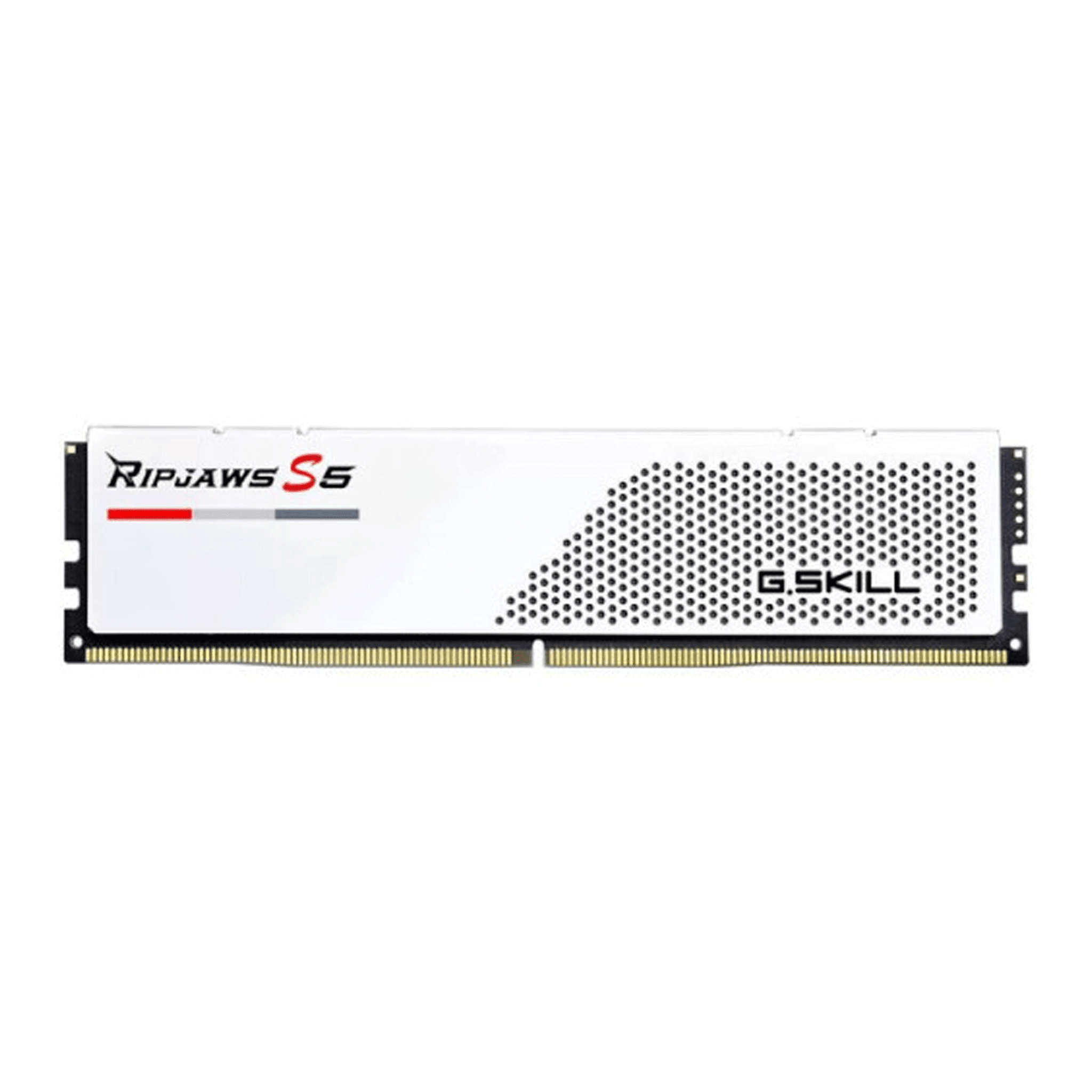 RAM PC G.SKILL Ripjaws S5 24GB DDR5 White | (1x24GB), 5200MHz, Intel/AMD