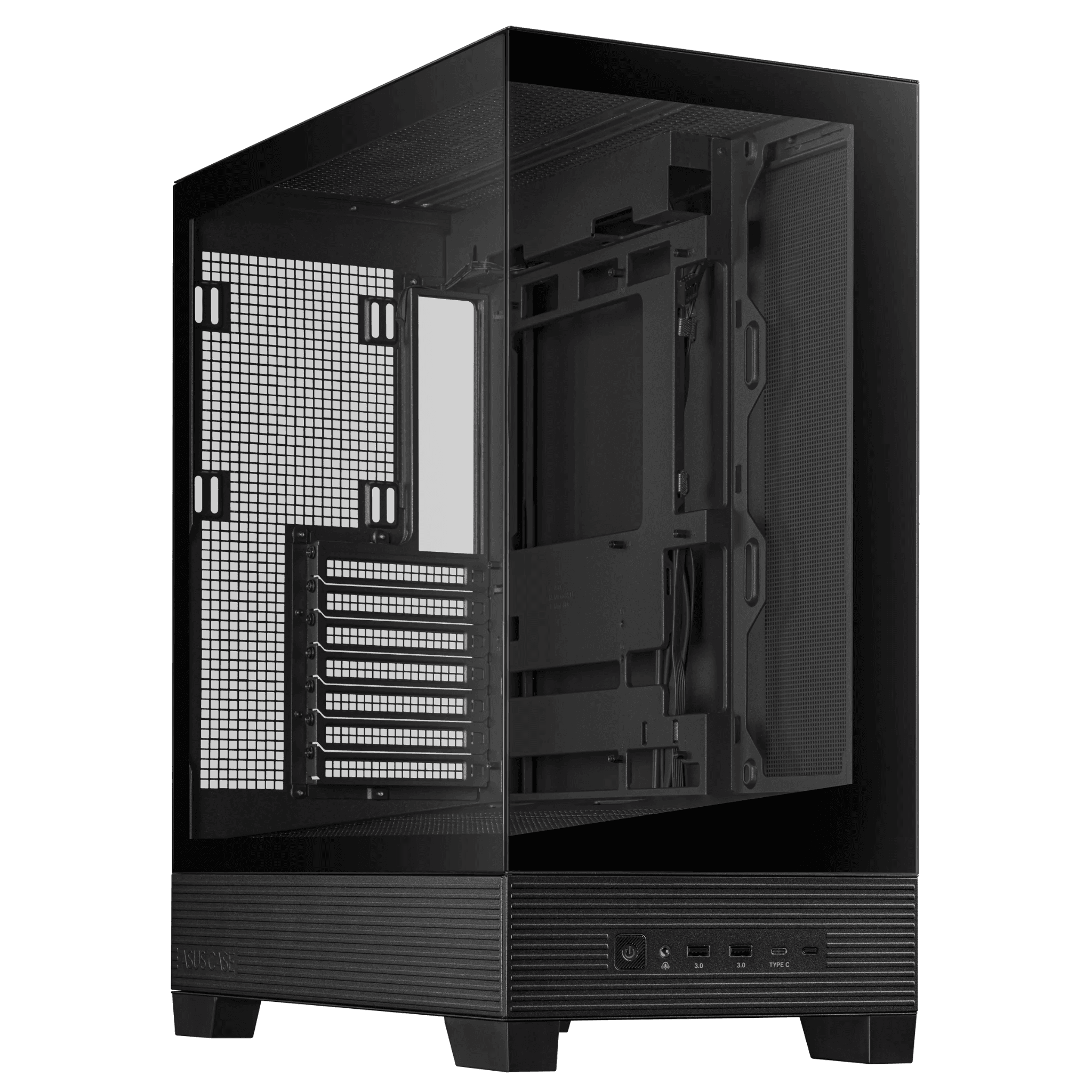 Thùng máy ASUS A31 ATX - Đen | Không fan đi kèm, AIO 360 Top