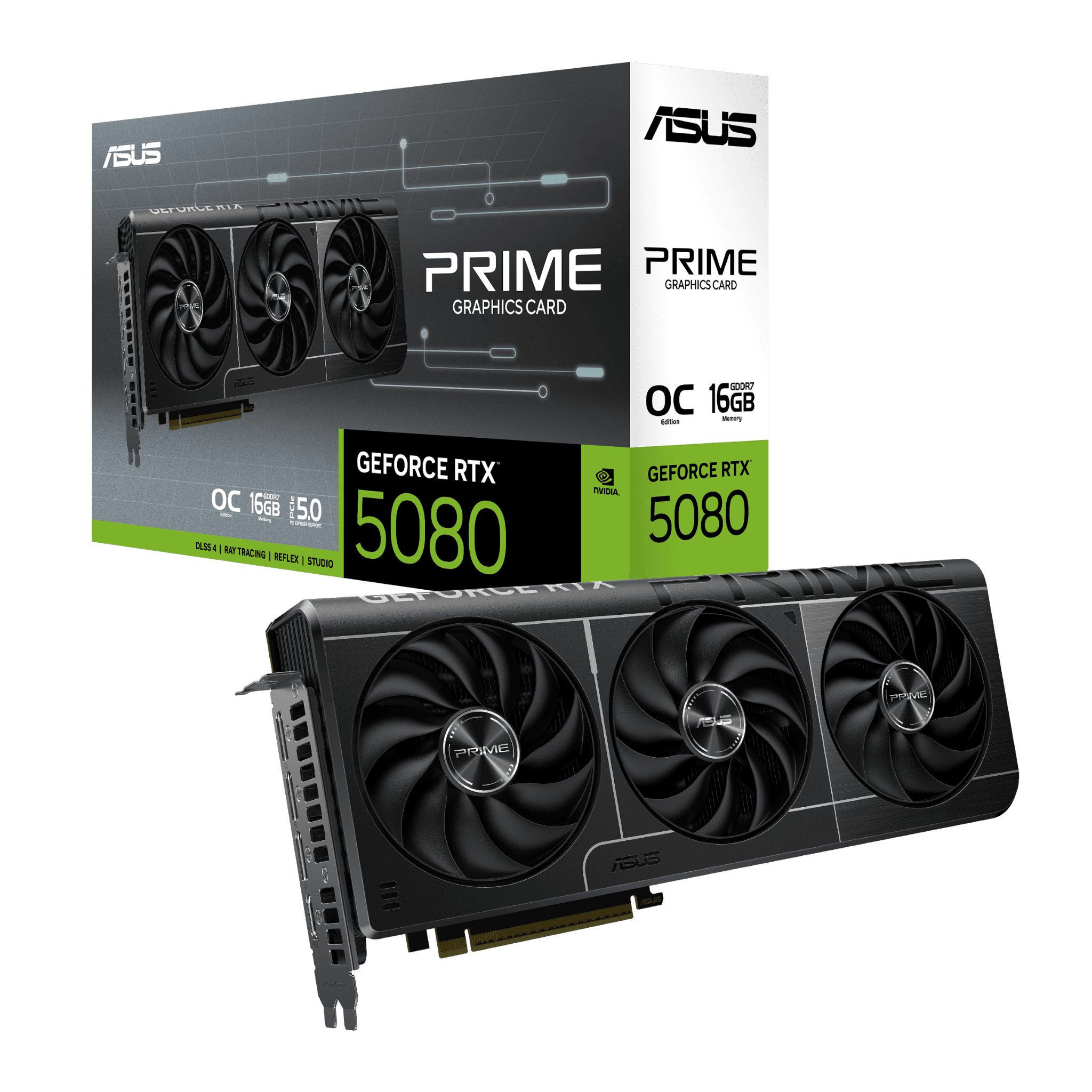 Card màn hình ASUS PRIME RTX™ 5080 16GB GDDR7 OC Edition
