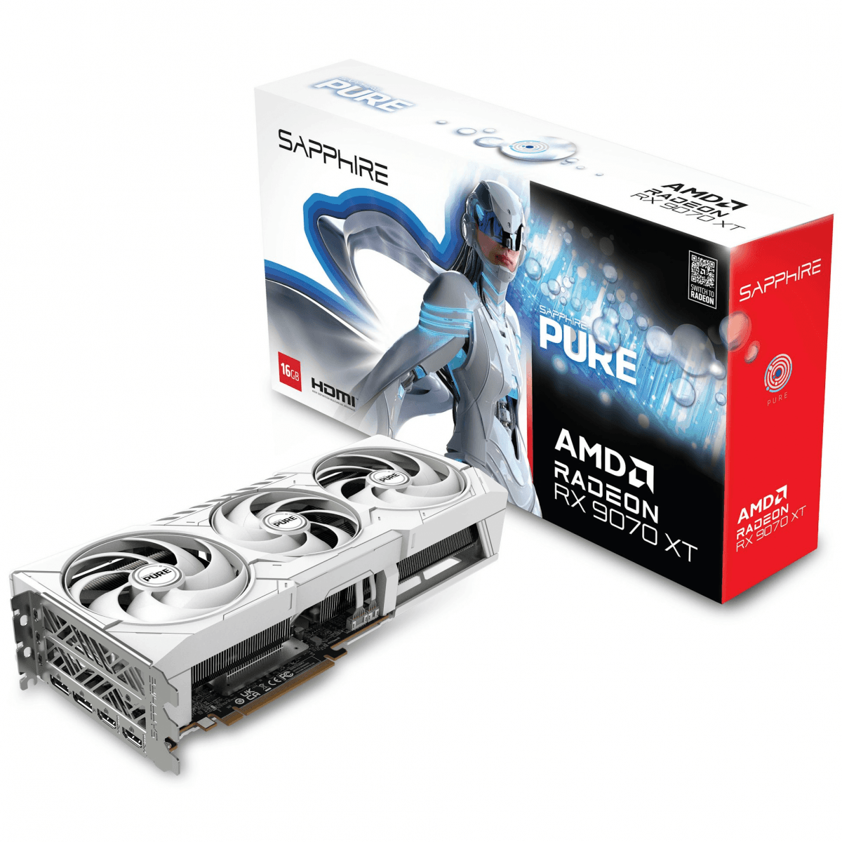 Card màn hình SAPPHIRE PURE RX 9070 XT GPU