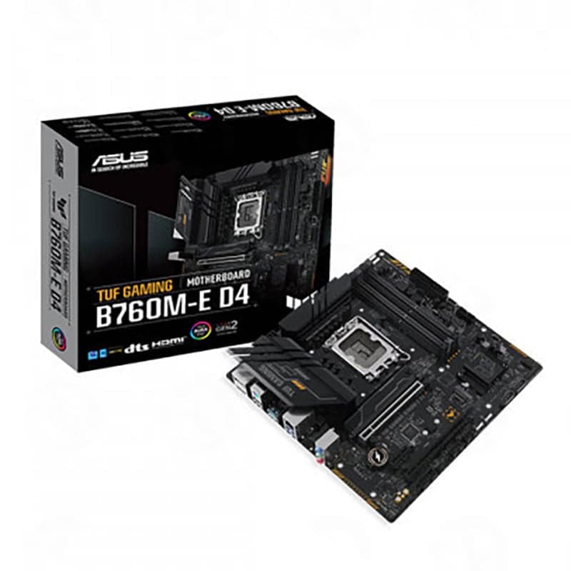 Mainboard ASUS TUF Gaming B760M-E D4 DDR4 | LGA 1700, mATX, 4 khe RAM