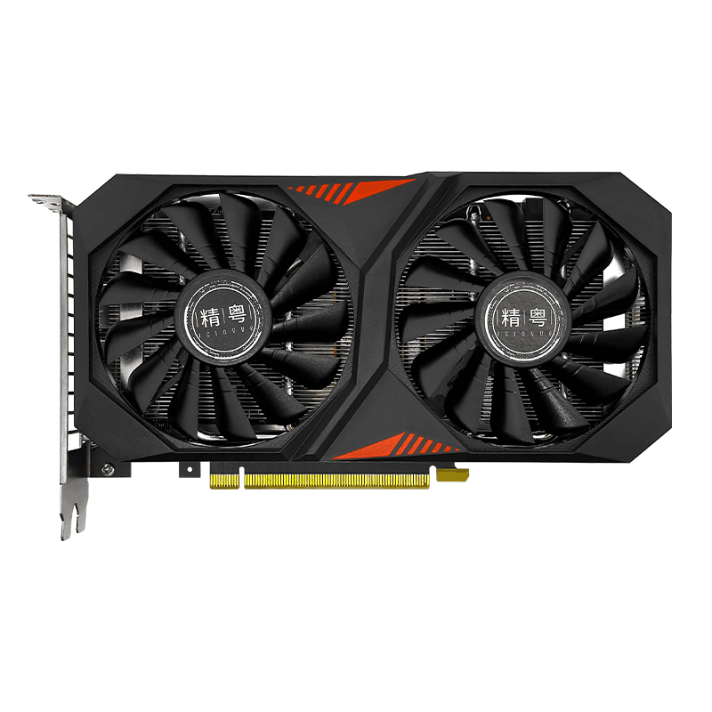 Card màn hình JGINYUE NVIDIA GeForce RTX 3060 BLACK DUAL FAN (N306012-HTRF-JG2) | 12GB GDDR6, 192-bit, 3DP, HDMI