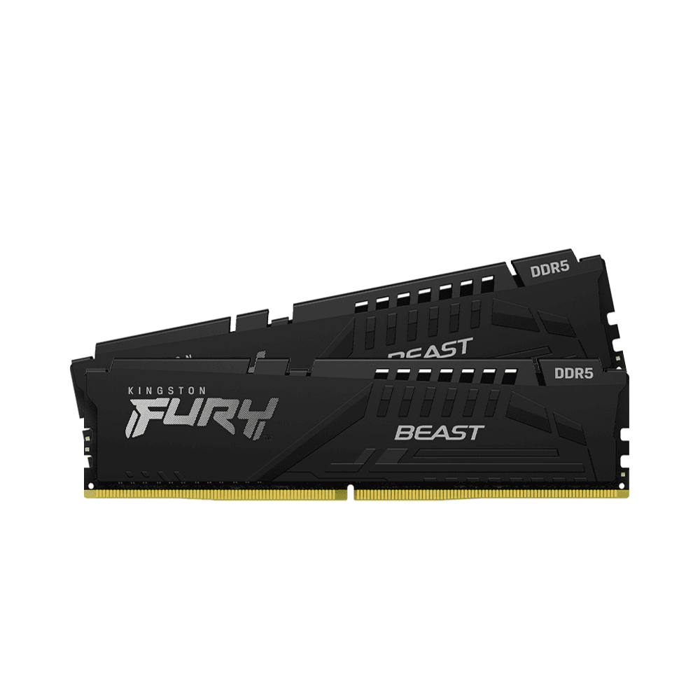 RAM PC Kingston Fury Beast 32GB DDR5 | (2x16GB), 5600MHz, Intel/AMD KF556C40BBK2-32WP