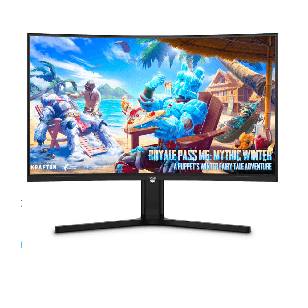 Màn hình Gaming 2k VSP VG3218QC1 | 31.5 inch, QHD, VA, 180Hz, 1Ms, Cong