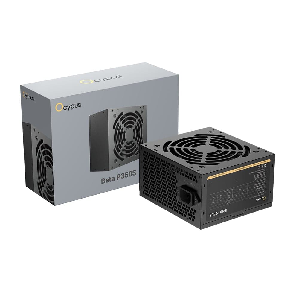 Nguồn máy tính Ocypus Beta P350S (Beta-P250S-NDHBK026X-EU) | 250W, ATX 2.31, Fan 120mm, Non Modular, Đen