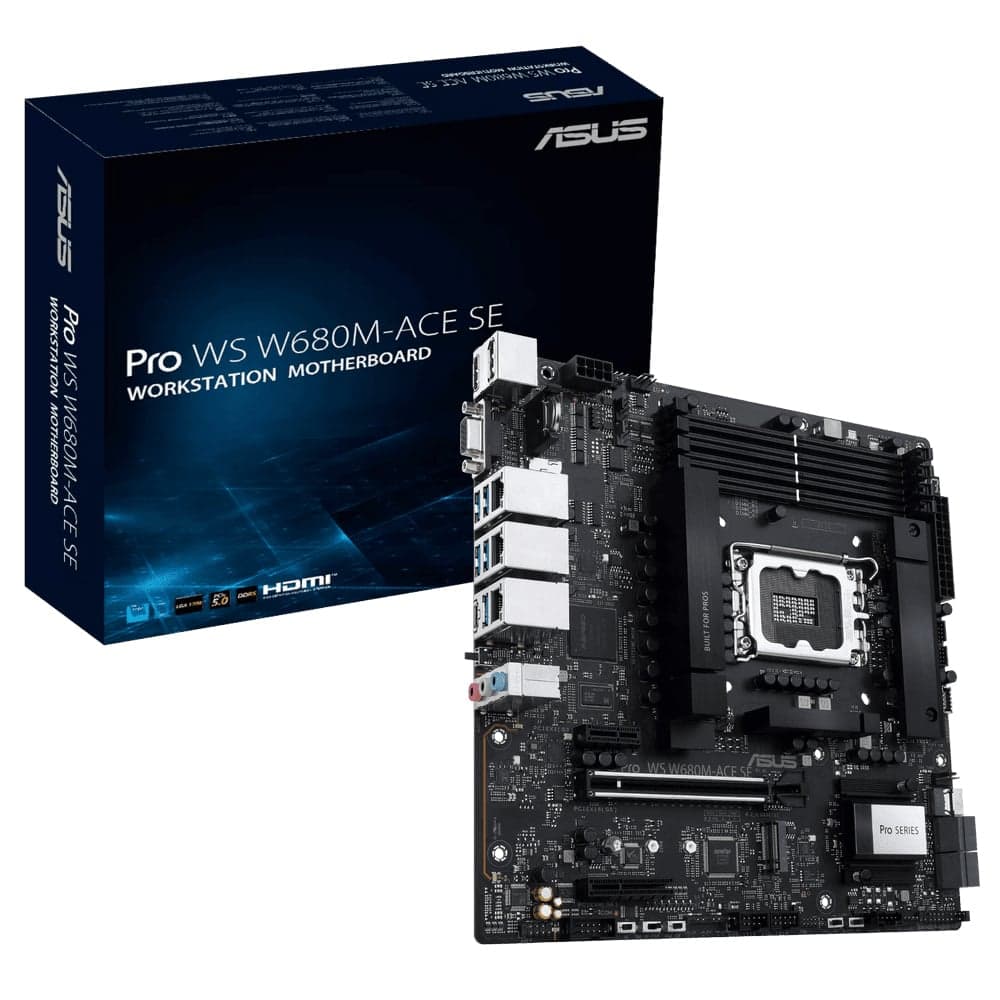 Mainboard ASUS Pro WS W680M-ACE SE DDR5 | LGA 1700, mATX, 4 khe RAM