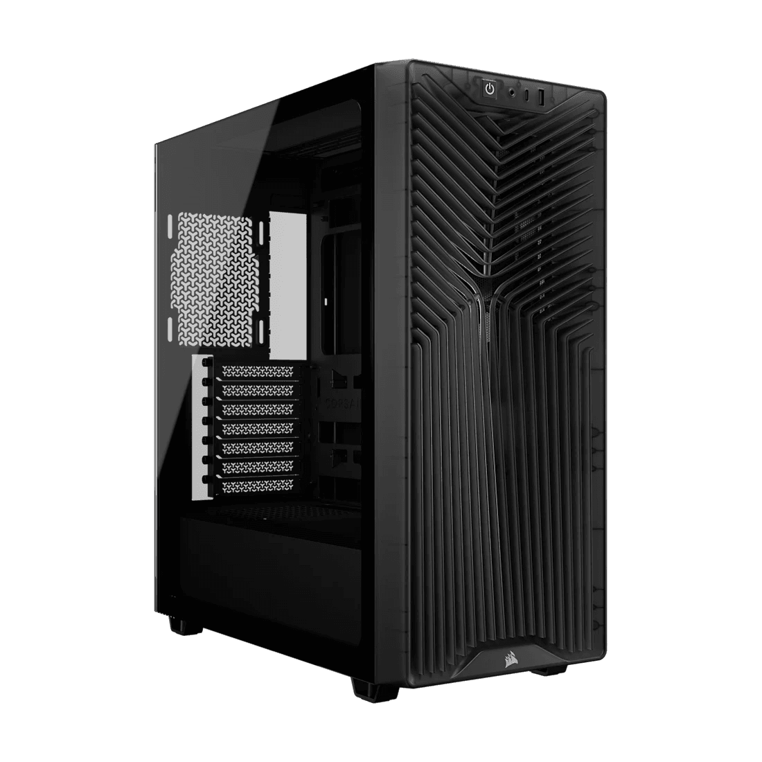Thùng máy Corsair 3200D RS Mid-Tower (Sẵn 3 Fan Không Led) (CC-9011336-WW) | ATX, Kính cường lực, Xám Khói