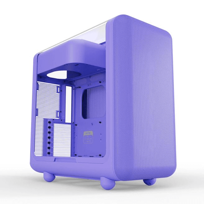 Thùng máy HYTE X50 Taro Milk (Chưa kèm Fan) | Mid-Tower, E-ATX, Kính cường lực, Tím