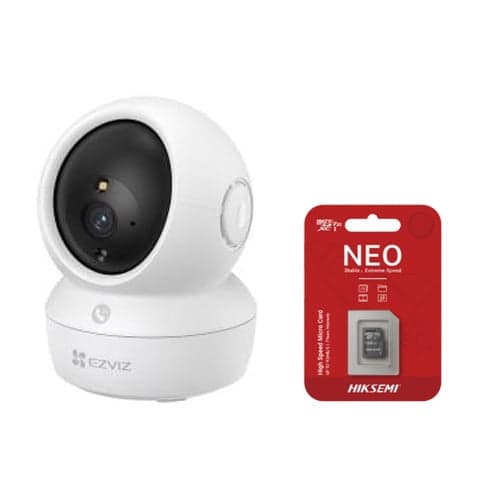 Combo Camera EZVIZ H6C PRO 5MP + thẻ nhớ 64GB