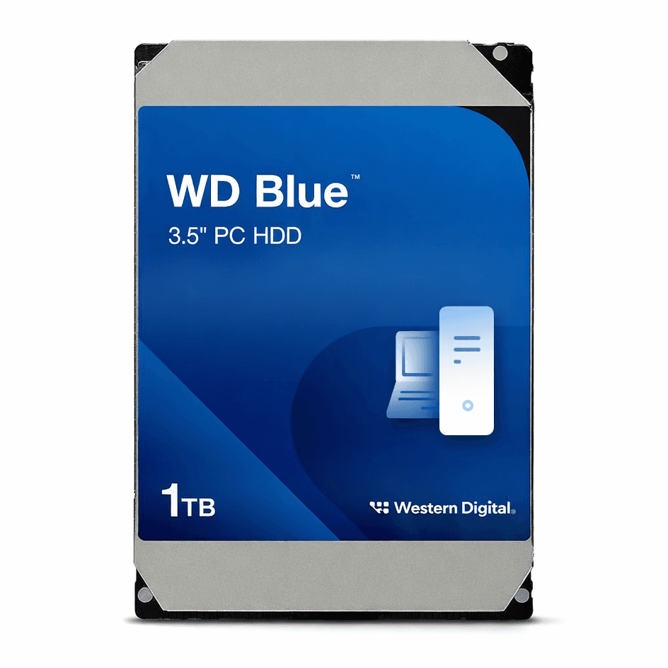 Ổ cứng HDD Western Digital Blue 1 TB | SATA III, 3.5" (WD10EARZ)