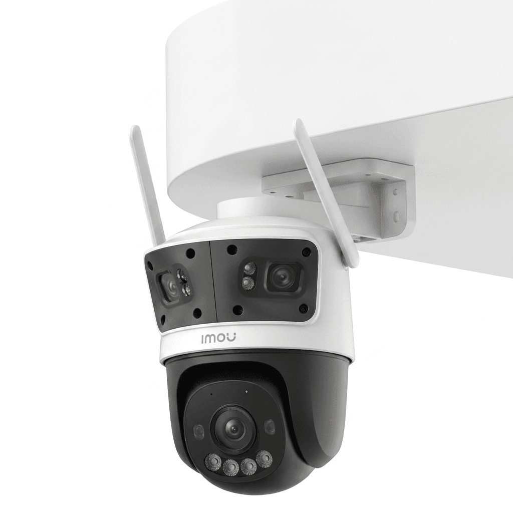 Camera WiFi ngoài trời IMOU Cruiser Triple 11MP IPC-S7UP-11M0WED | 3 Ống kính, Quay quét 360°, WiFi 6, IP66
