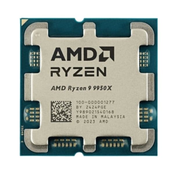 CPU AMD Ryzen 9 9950X Tray - Nobox | AM5, 16 nhân/32 luồng, Max 5.7 GHz