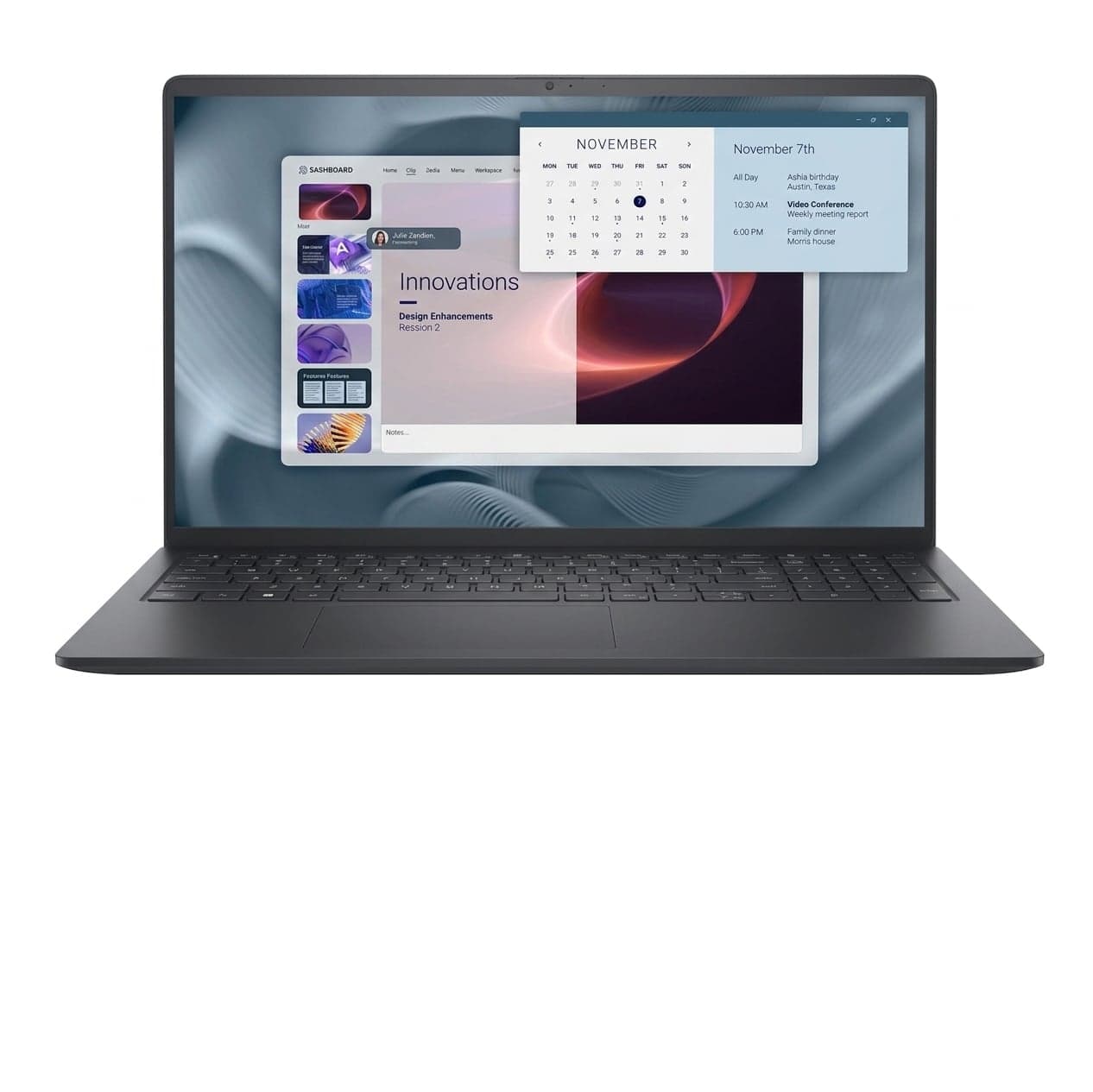 Laptop Dell 15 Pro Essential PV 15250 | i7-1355U, 8GB DDR5, SSD 512GB NVMe, 15.6" FHD 120Hz, WiFi 6, Win 11, Carbon Black