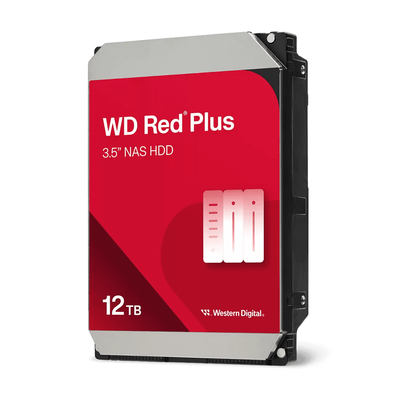 Ổ cứng HDD Western Digital Red Plus 12TB WD120EFGX | SATA III, 3.5 inch, 7200RPM, 512MB Cache