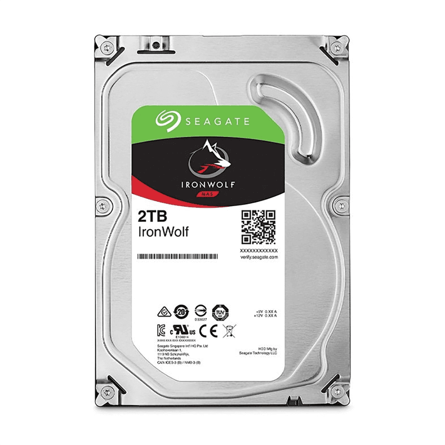 Ổ cứng HDD 2TB Seagate Ironwolf NAS SATA III (ST2000VN003) | 5400RPM, 256MB, 3.5 inch