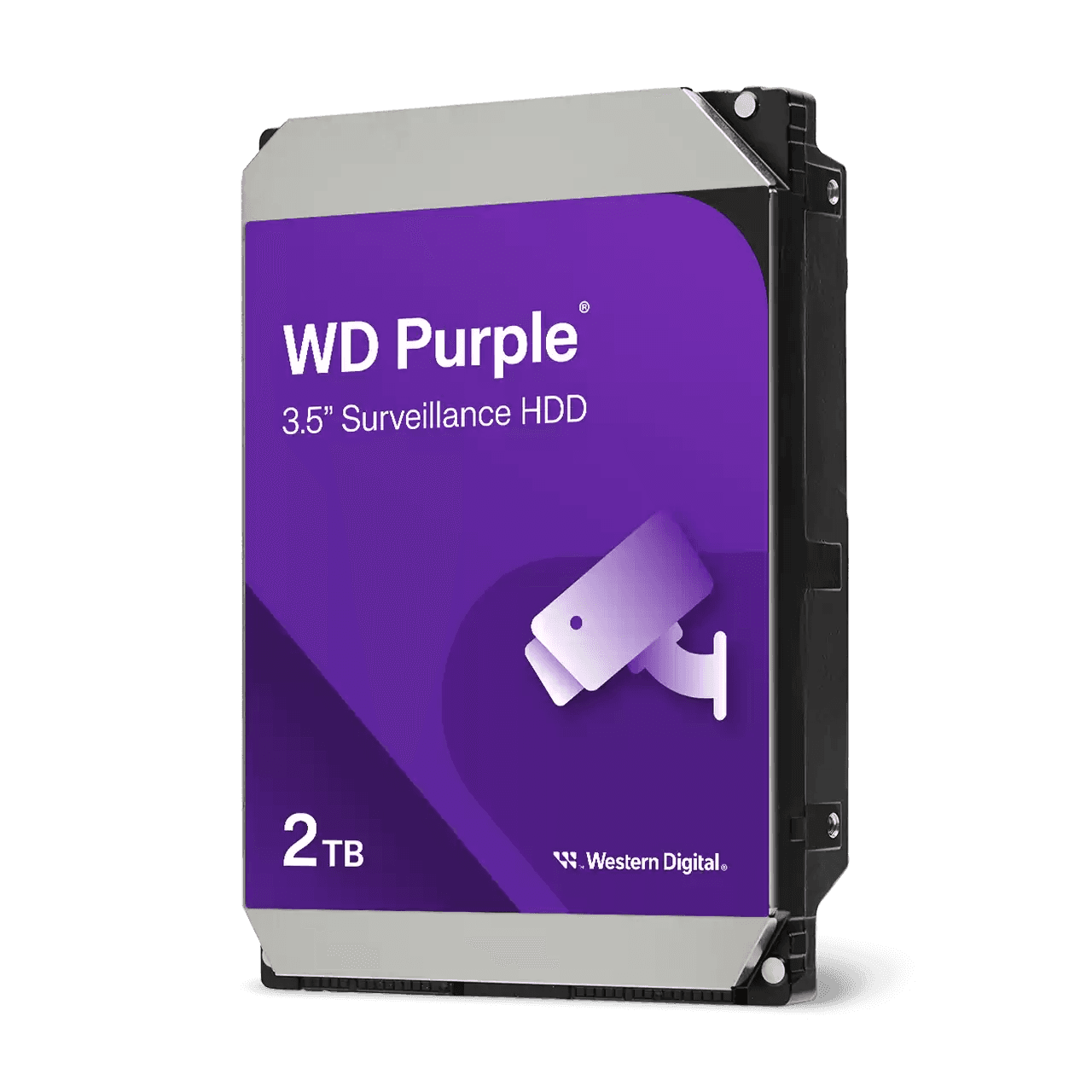 Ổ cứng HDD Western Digital Purple 2TB WD23PURZ Chính Hãng | SATA III, 3.5", 256MB Cache, CMR