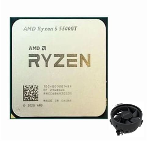 CPU AMD Ryzen 5 5500GT Tray - Nobox | AM4, 6 nhân/12 luồng, Max 4.4Ghz