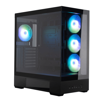 Thùng máy Zalman P40 DS (Kèm sẵn 4 Fan) | ATX, Đen