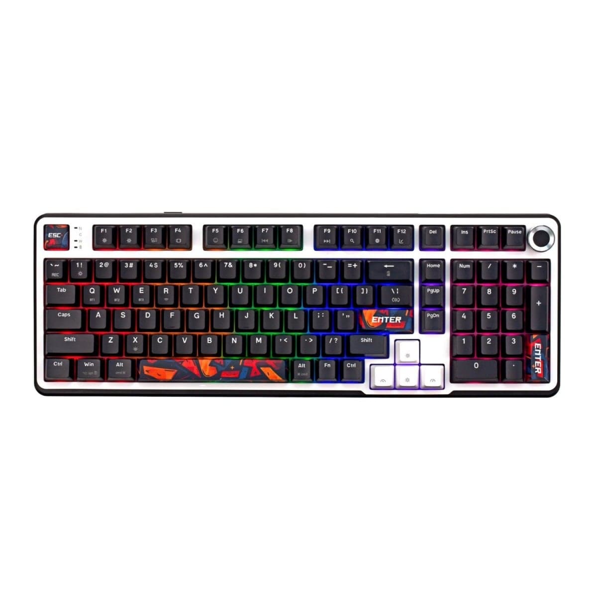 Bàn phím cơ gaming E-Dra EK398S | Không dây, Red Switch