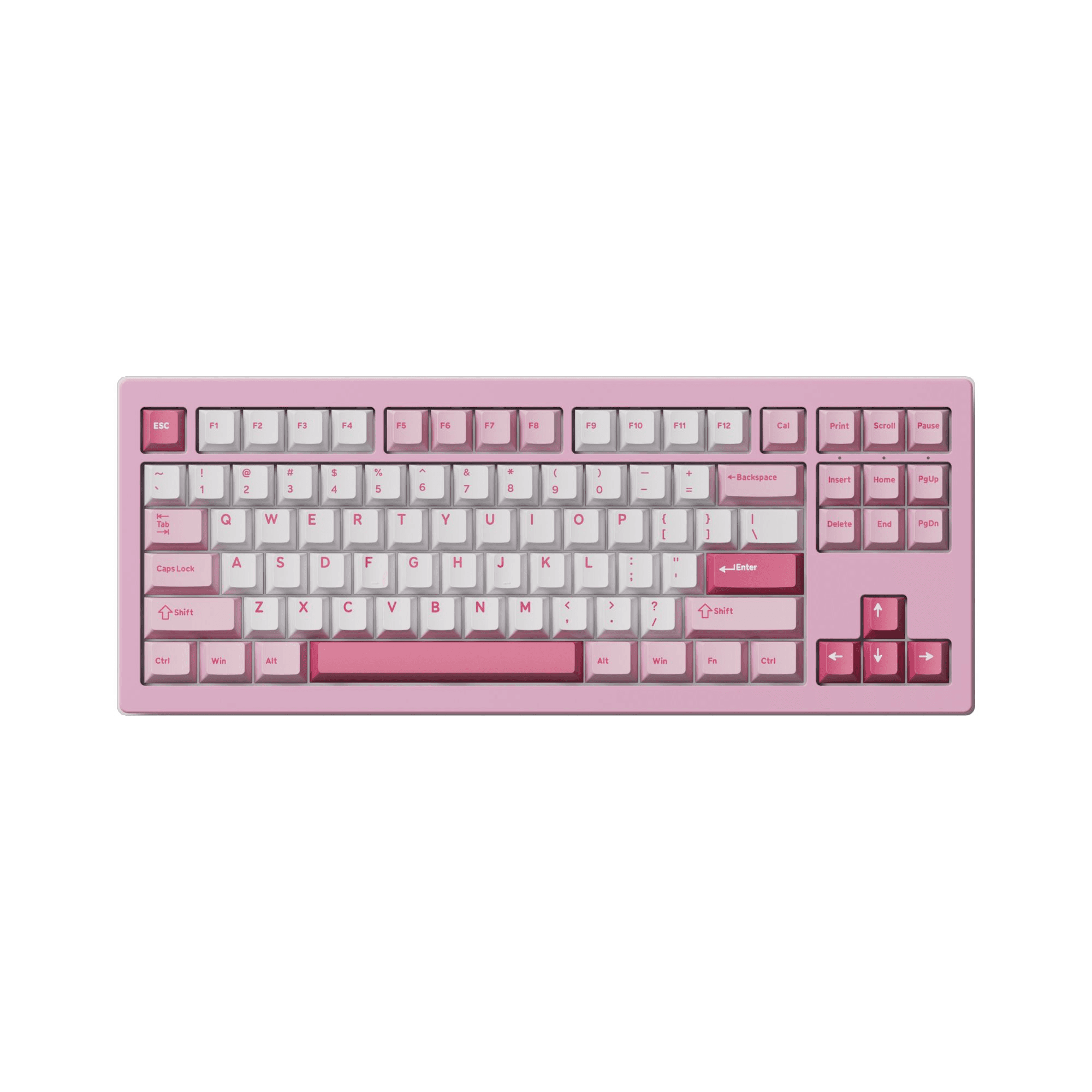 Bàn Phím Cơ Gaming Không Dây AKKO 5087 V3 Prunus Lannesiana | Akko Piano Pro, 3 Mode, RGB, Hot Swap