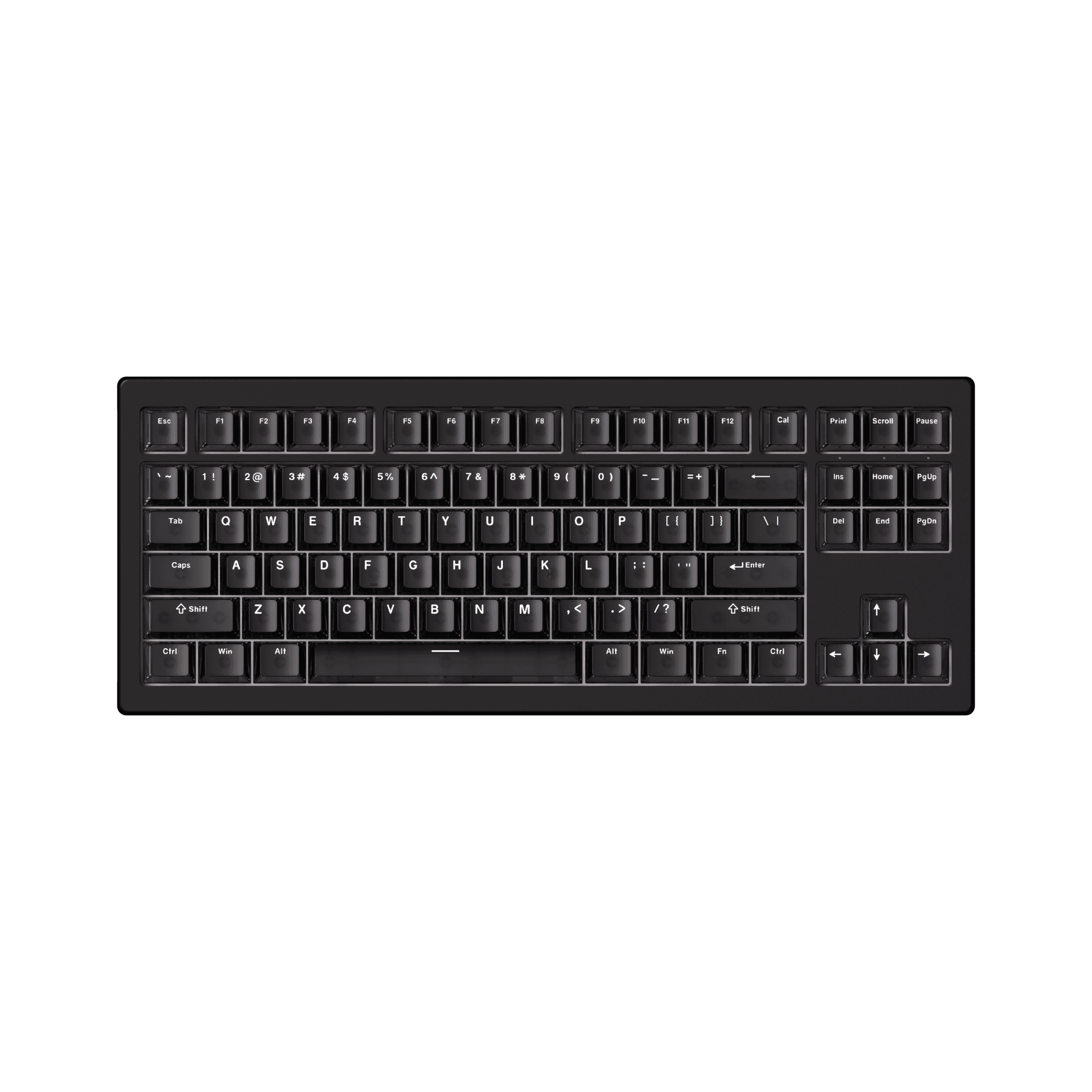 Bàn Phím Cơ Gaming Không Dây AKKO 5087 V3 Black Transparent | Akko Piano Pro, 3 Mode, RGB, Hot Swap
