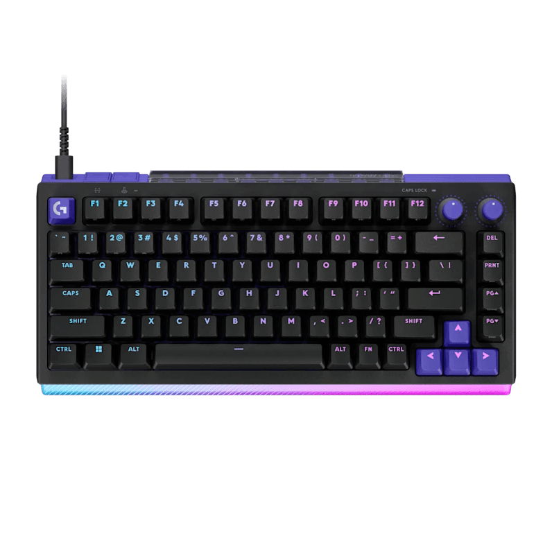 Bàn phím cơ Gaming Logitech G512 X 75 TMR Black Tactile Switch (920-013942) | LIGHTSYNC RGB, 8K Hz, USB-C