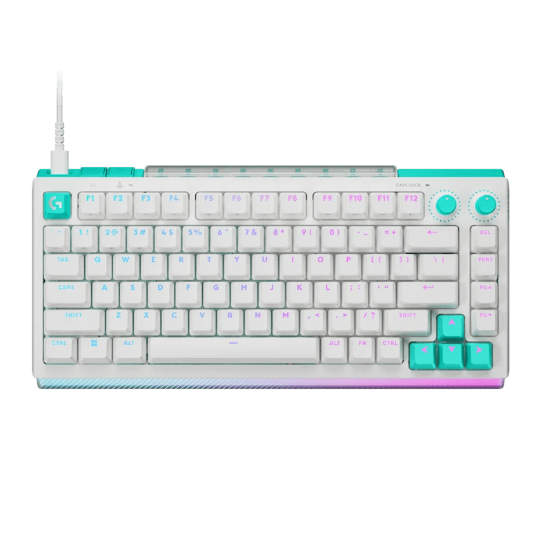 Bàn phím cơ Gaming Logitech G512 X 75 TMR White Tactile Switch (920-013962) | Analog, LIGHTSYNC RGB, 8K Hz