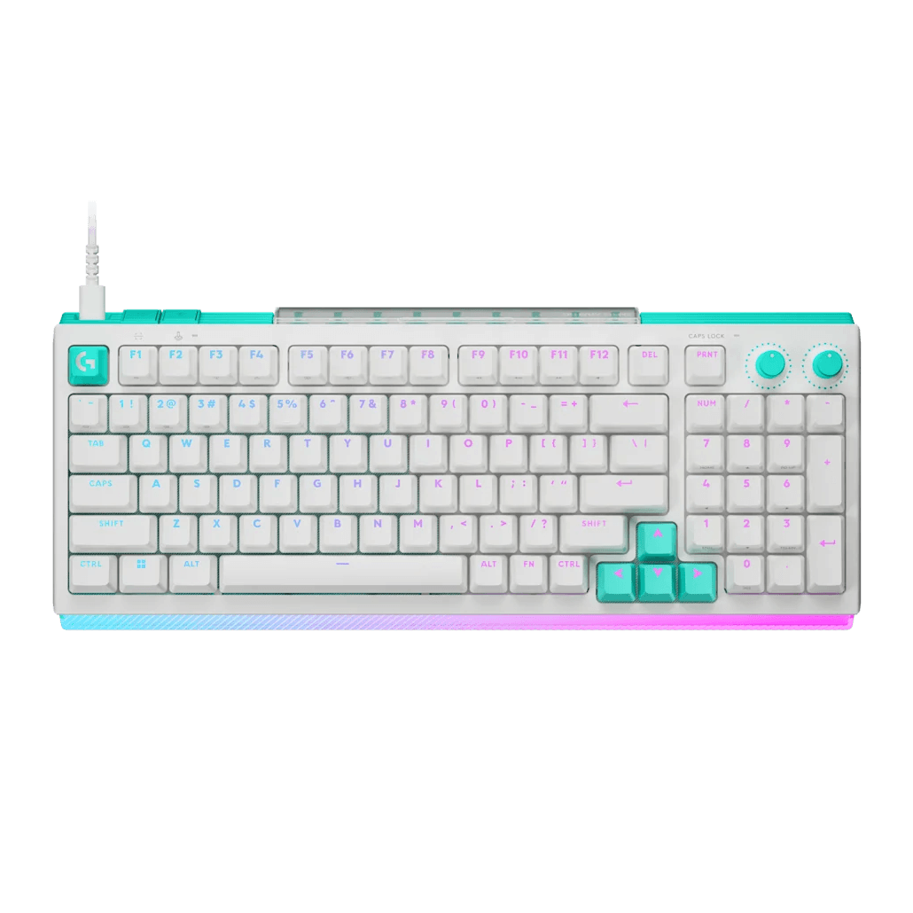 Bàn phím cơ Gaming Logitech G512 X 98 TMR White Tactile switch (920-014010) | Analog TMR, LIGHTSYNC RGB